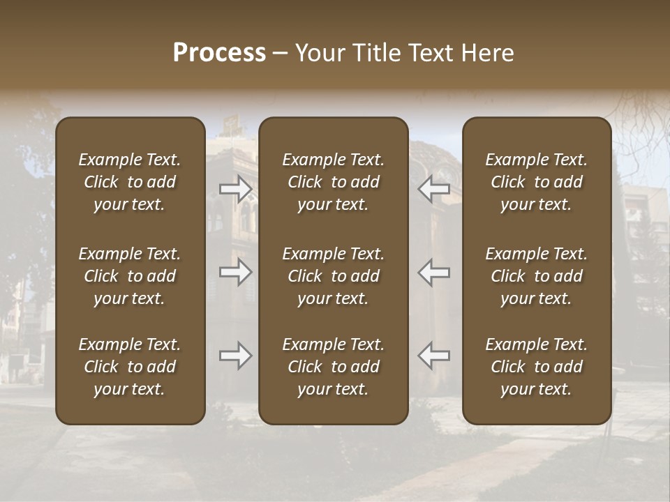 Greek Orthodox Church In Nicosia PowerPoint Template