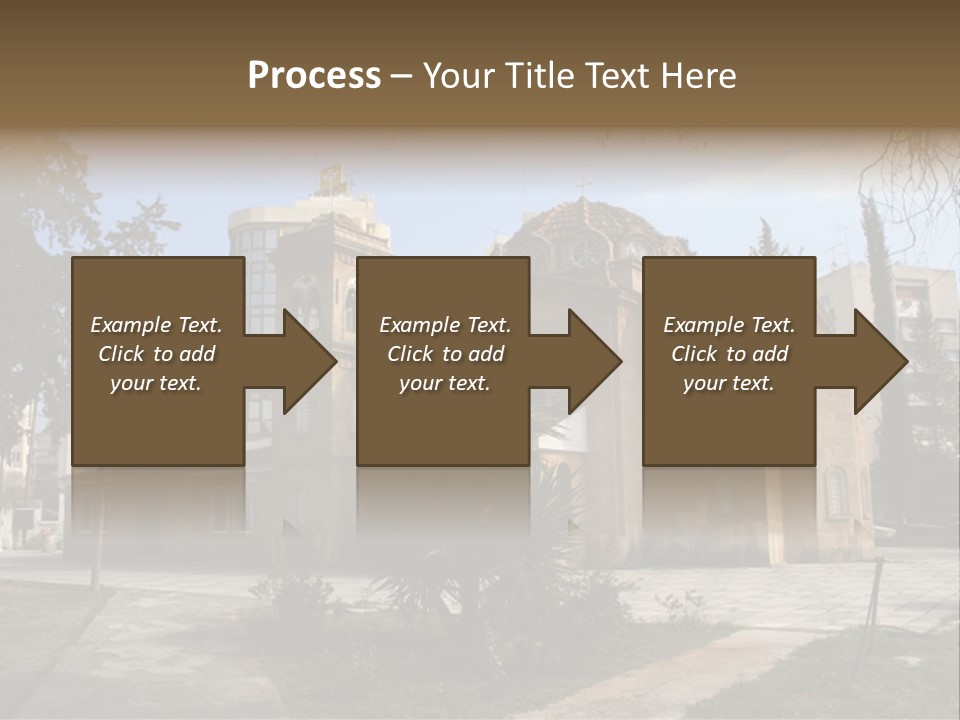 Greek Orthodox Church In Nicosia PowerPoint Template