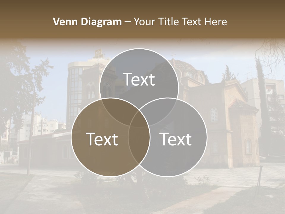 Greek Orthodox Church In Nicosia PowerPoint Template