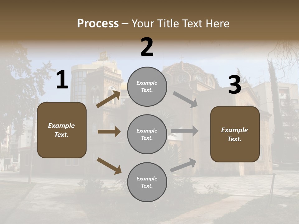 Greek Orthodox Church In Nicosia PowerPoint Template