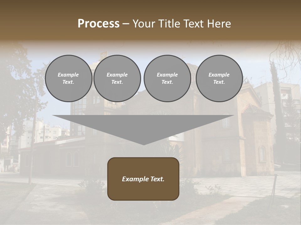 Greek Orthodox Church In Nicosia PowerPoint Template