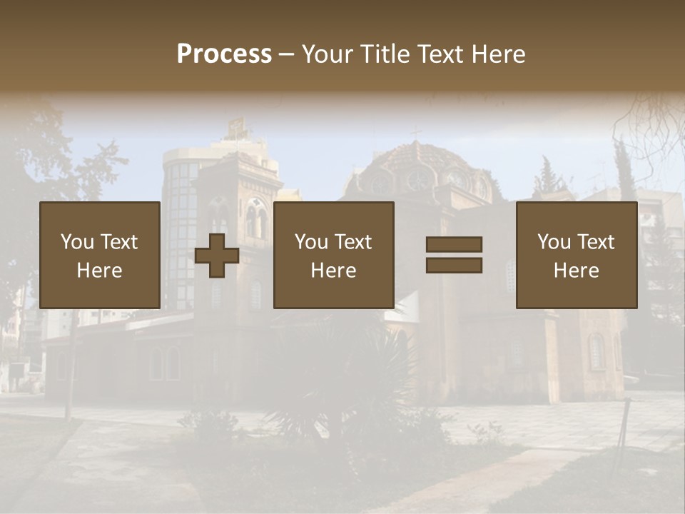 Greek Orthodox Church In Nicosia PowerPoint Template