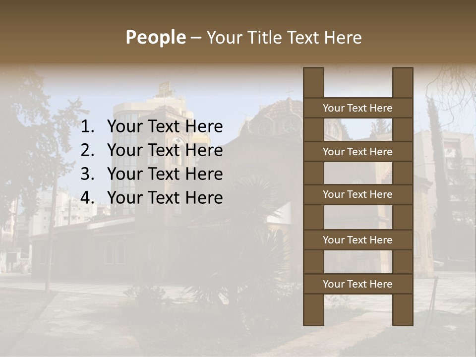 Greek Orthodox Church In Nicosia PowerPoint Template