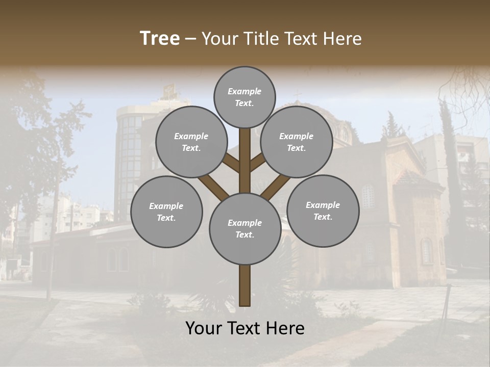 Greek Orthodox Church In Nicosia PowerPoint Template