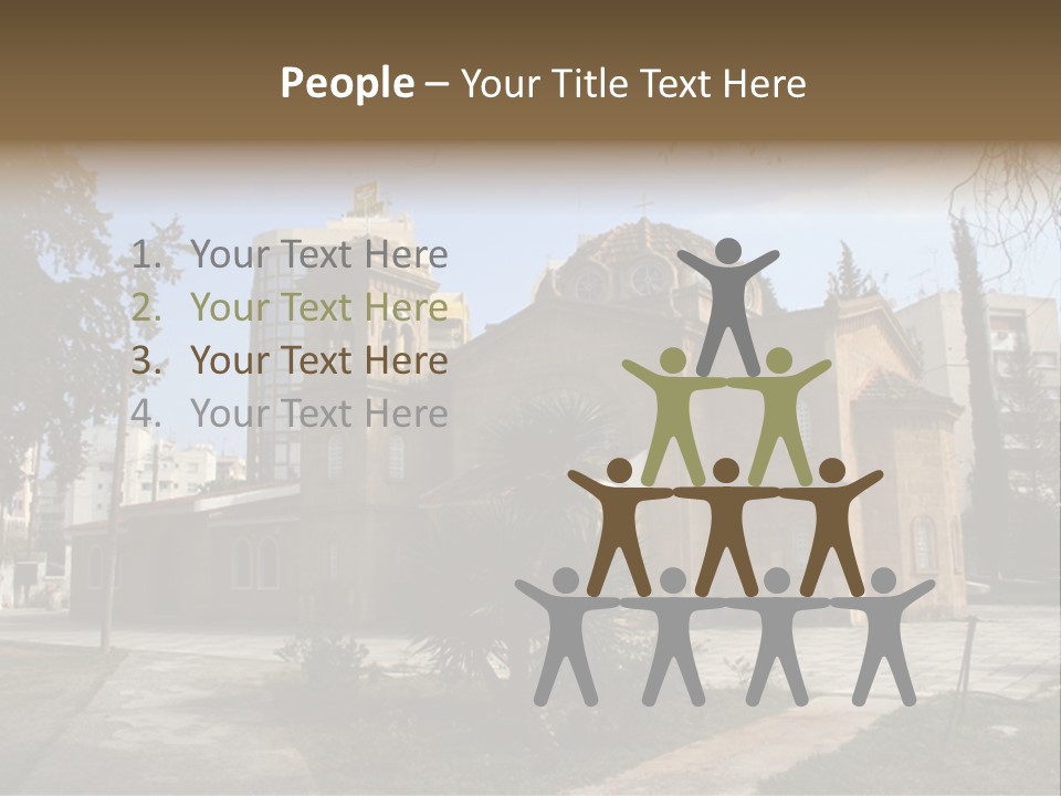 Greek Orthodox Church In Nicosia PowerPoint Template