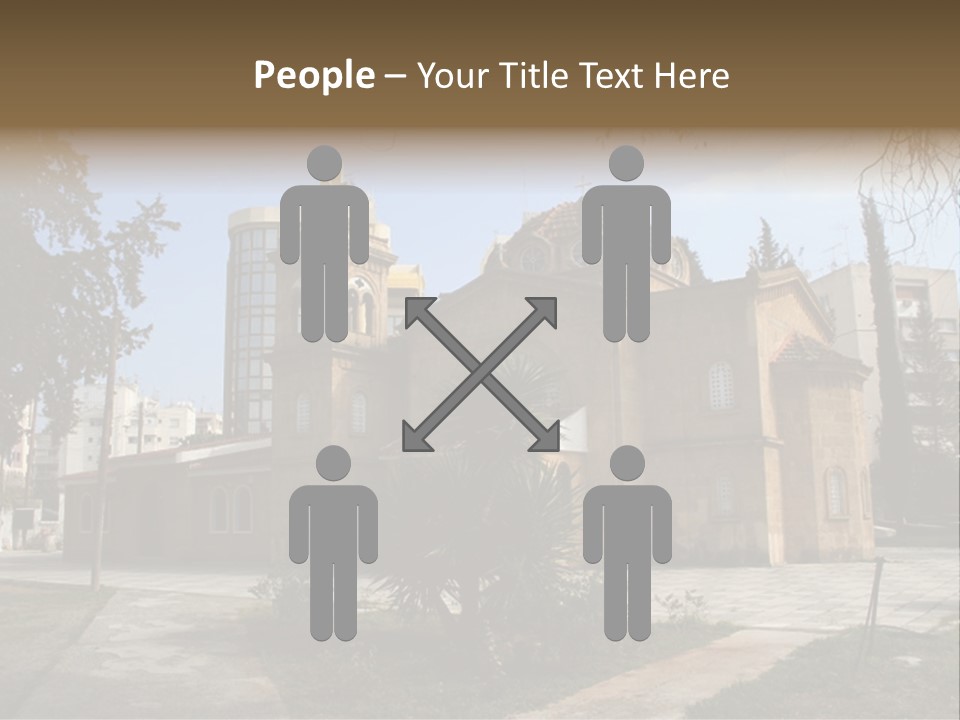 Greek Orthodox Church In Nicosia PowerPoint Template