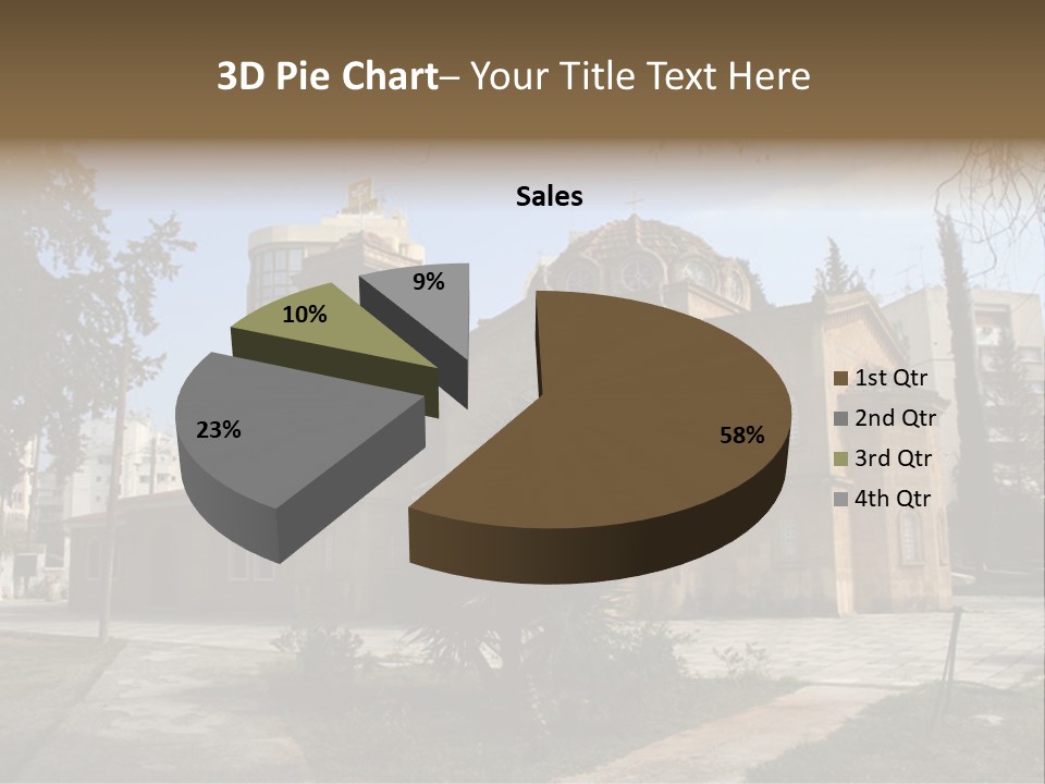 Greek Orthodox Church In Nicosia PowerPoint Template