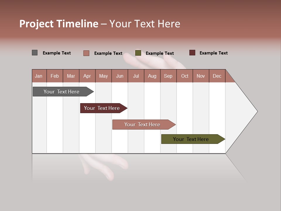 The Interpreting Sign In Sign Language On A Black Background PowerPoint Template