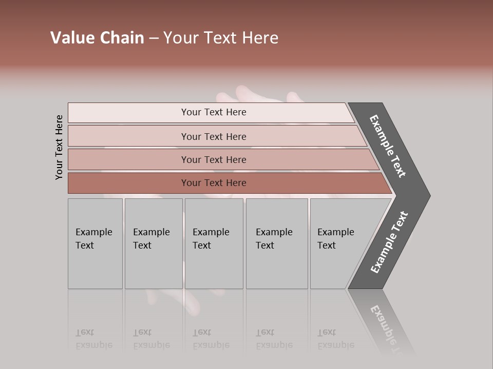 The Interpreting Sign In Sign Language On A Black Background PowerPoint Template
