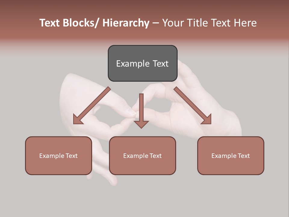 The Interpreting Sign In Sign Language On A Black Background PowerPoint Template
