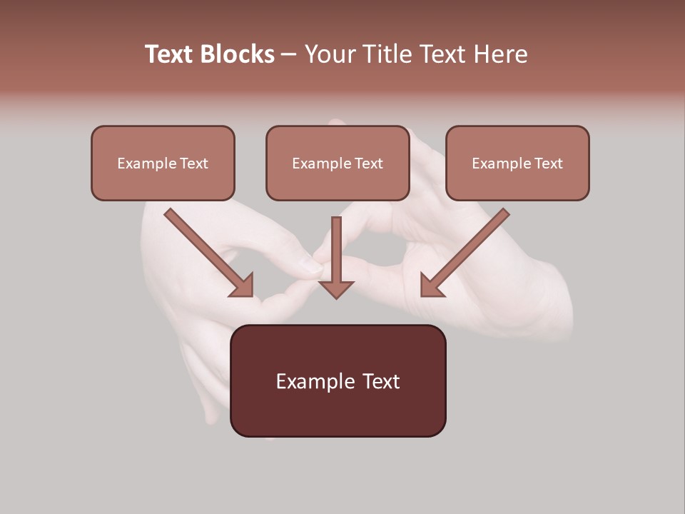The Interpreting Sign In Sign Language On A Black Background PowerPoint Template