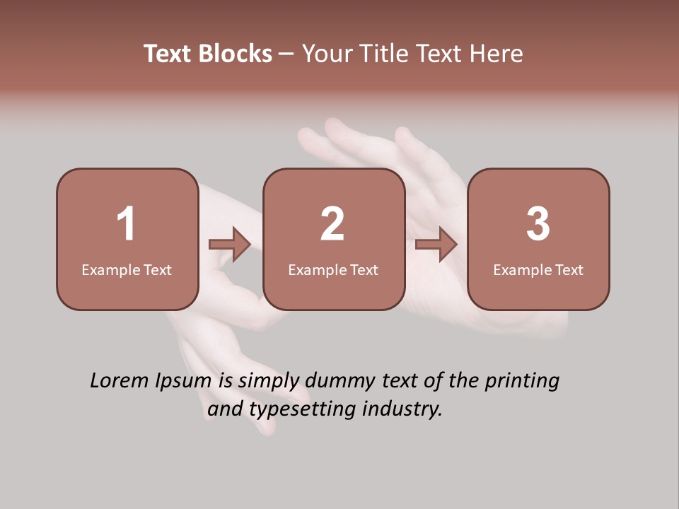 The Interpreting Sign In Sign Language On A Black Background PowerPoint Template