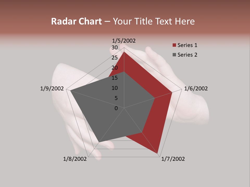The Interpreting Sign In Sign Language On A Black Background PowerPoint Template