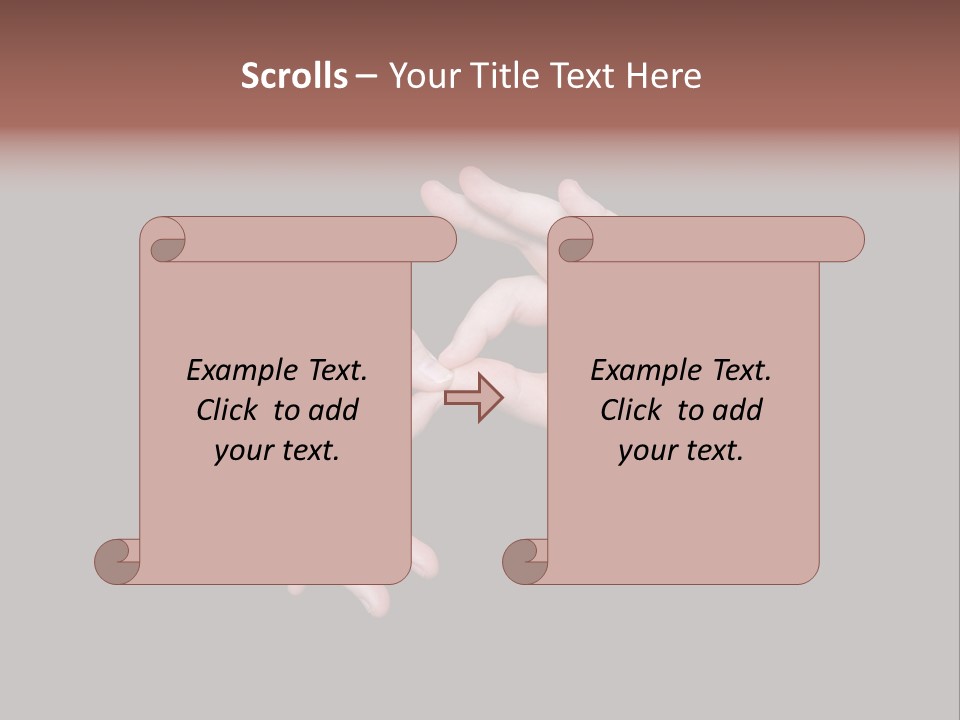 The Interpreting Sign In Sign Language On A Black Background PowerPoint Template