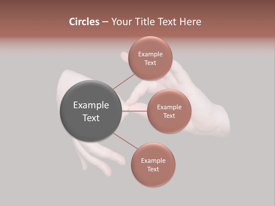 The Interpreting Sign In Sign Language On A Black Background PowerPoint Template