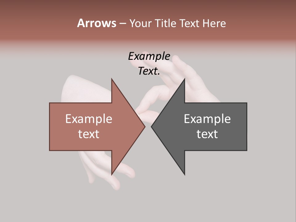 The Interpreting Sign In Sign Language On A Black Background PowerPoint Template