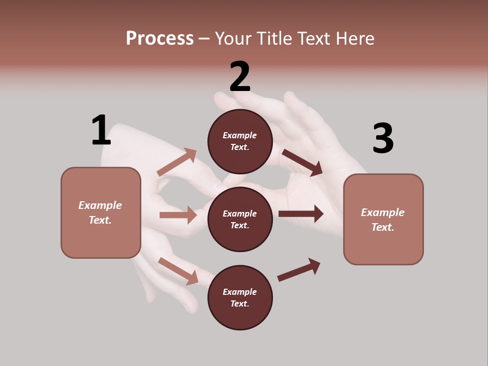 The Interpreting Sign In Sign Language On A Black Background PowerPoint Template