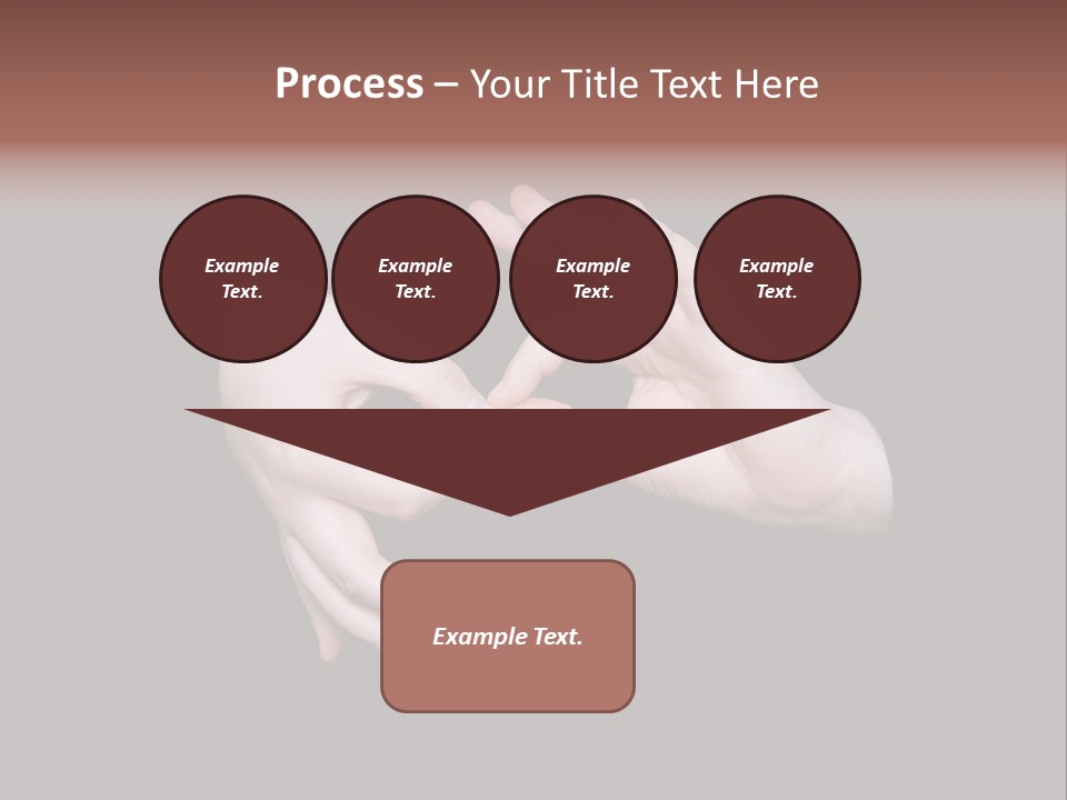The Interpreting Sign In Sign Language On A Black Background PowerPoint Template