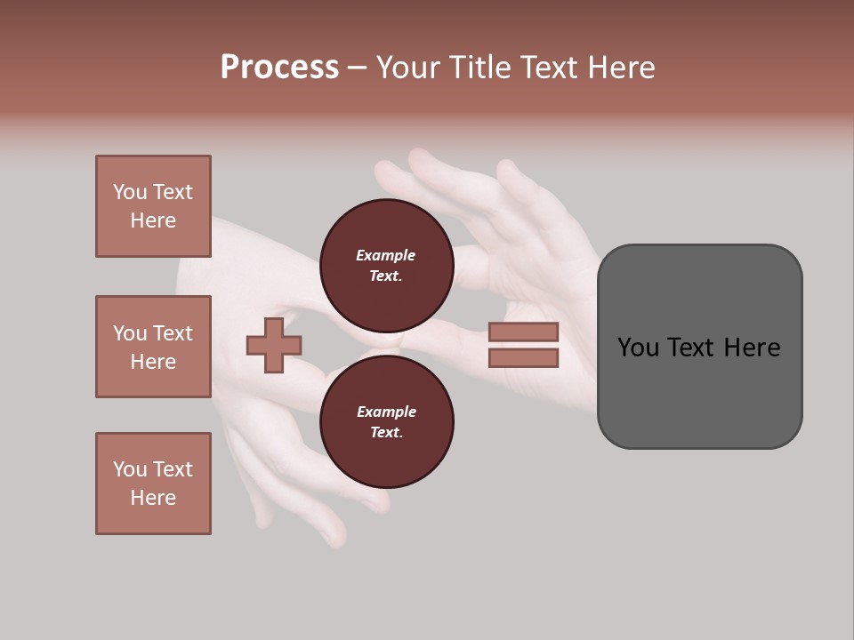 The Interpreting Sign In Sign Language On A Black Background PowerPoint Template