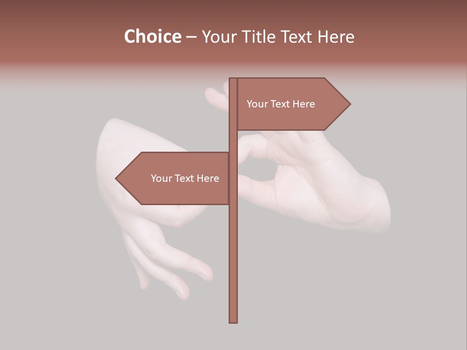 The Interpreting Sign In Sign Language On A Black Background PowerPoint Template