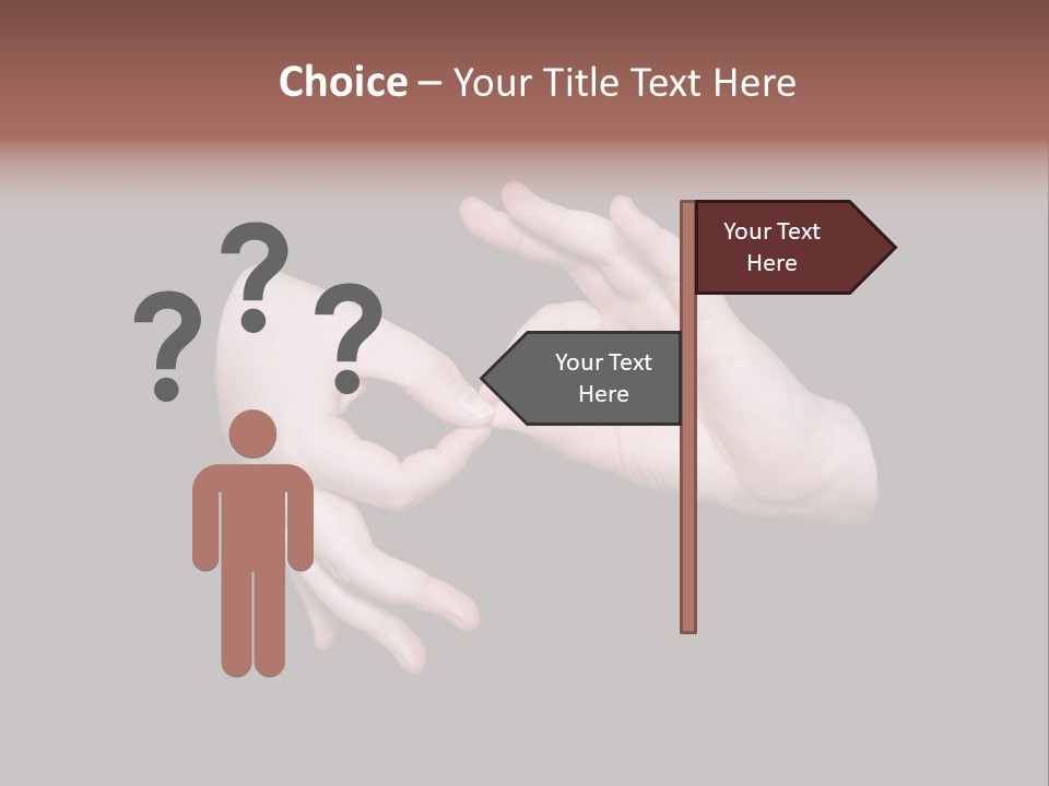 The Interpreting Sign In Sign Language On A Black Background PowerPoint Template
