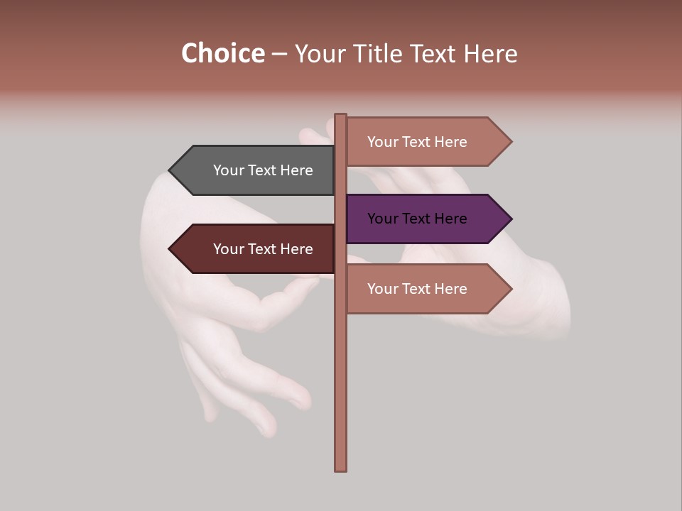 The Interpreting Sign In Sign Language On A Black Background PowerPoint Template