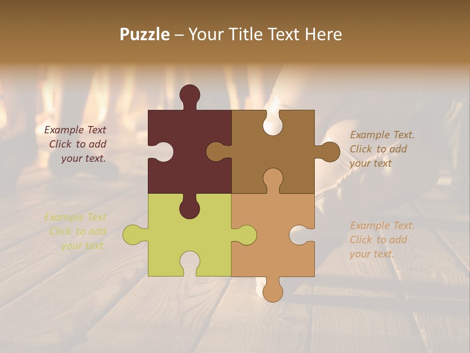 Elegant Feet Of Ballet-Dancer PowerPoint Template