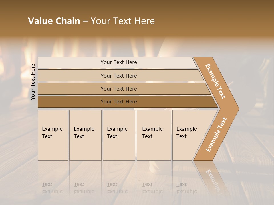 Elegant Feet Of Ballet-Dancer PowerPoint Template