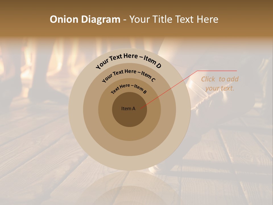 Elegant Feet Of Ballet-Dancer PowerPoint Template