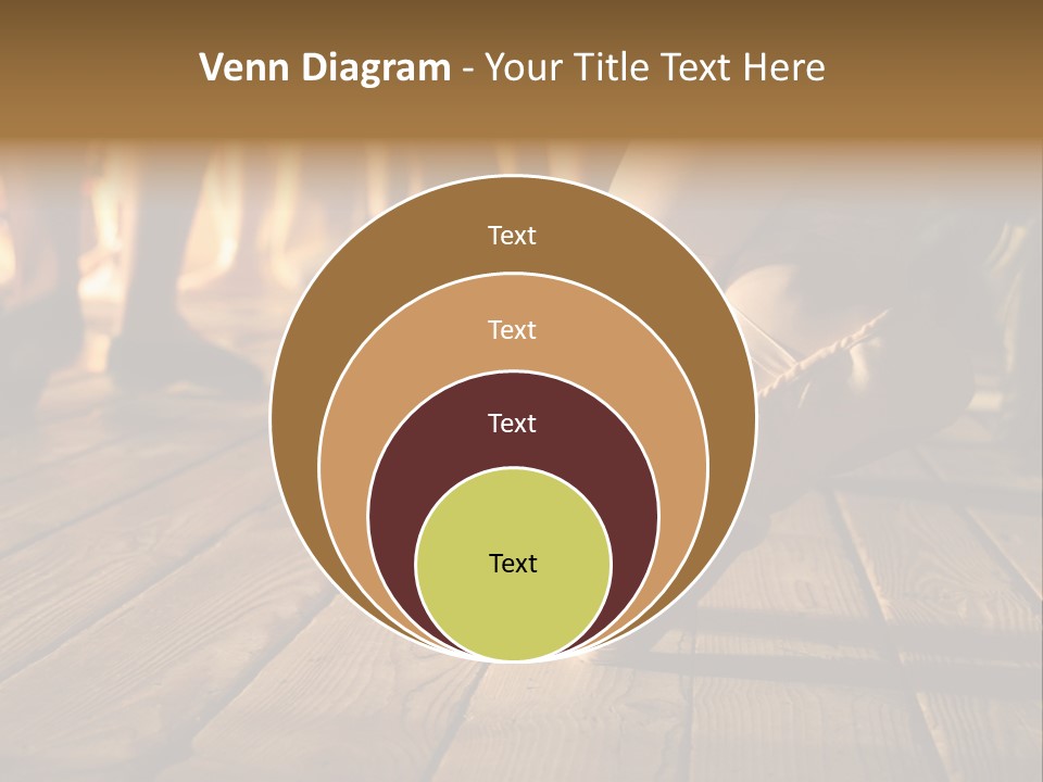 Elegant Feet Of Ballet-Dancer PowerPoint Template