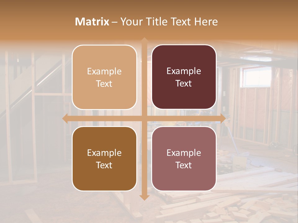 Basement Renovation PowerPoint Template