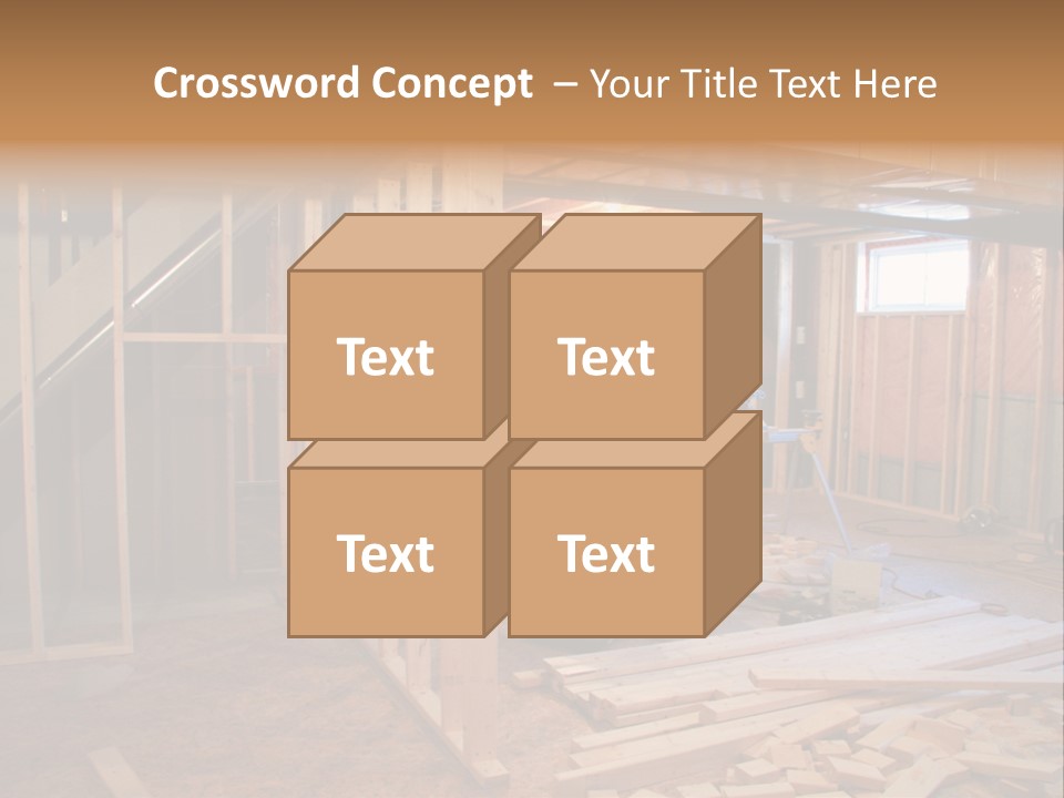 Basement Renovation PowerPoint Template
