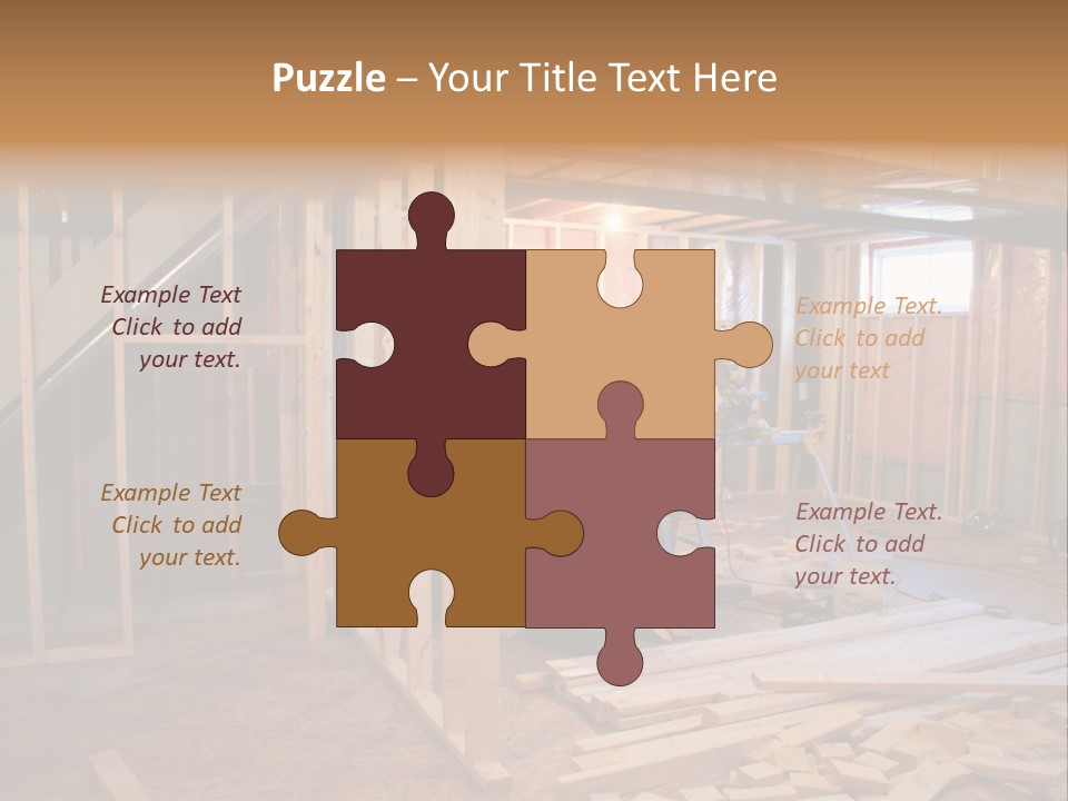 Basement Renovation PowerPoint Template