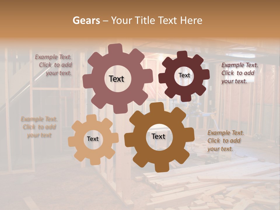 Basement Renovation PowerPoint Template