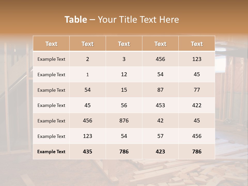 Basement Renovation PowerPoint Template