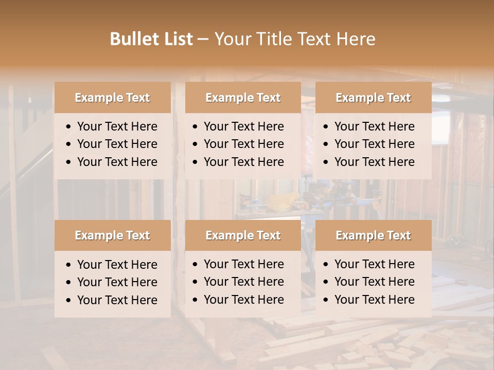 Basement Renovation PowerPoint Template