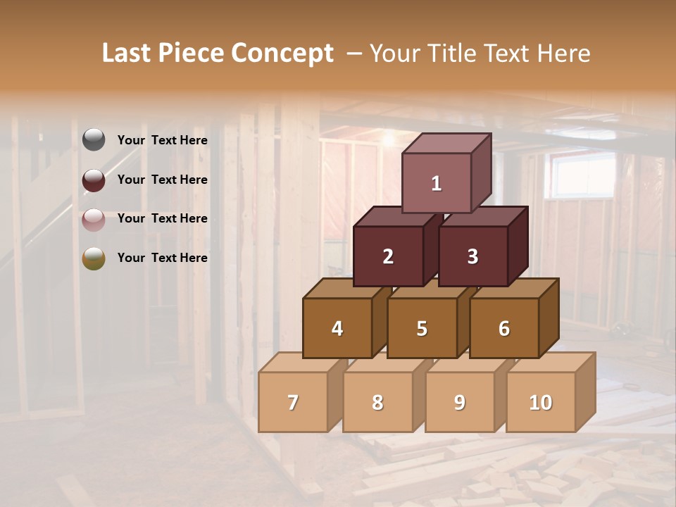 Basement Renovation PowerPoint Template