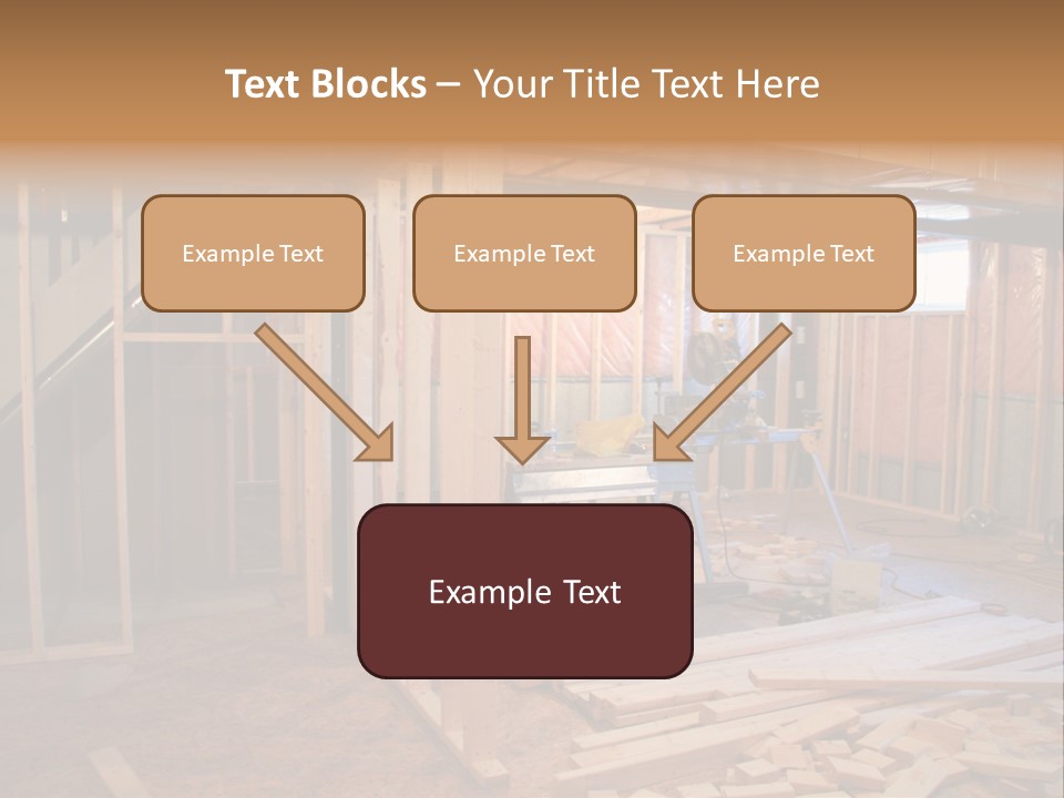 Basement Renovation PowerPoint Template