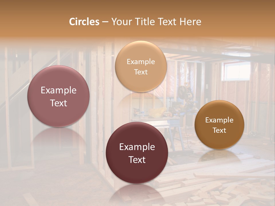 Basement Renovation PowerPoint Template