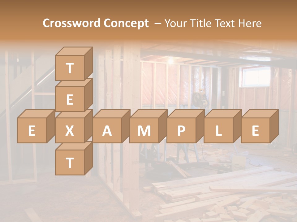 Basement Renovation PowerPoint Template
