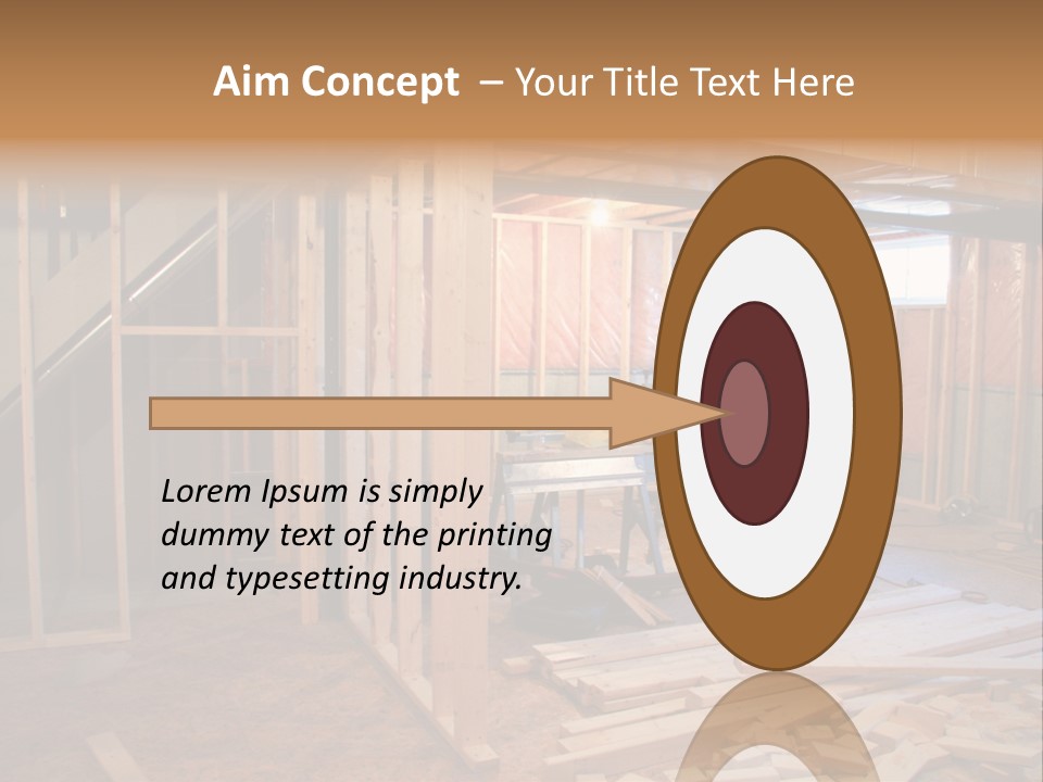 Basement Renovation PowerPoint Template