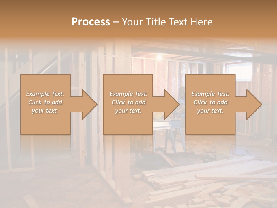 Basement Renovation PowerPoint Template