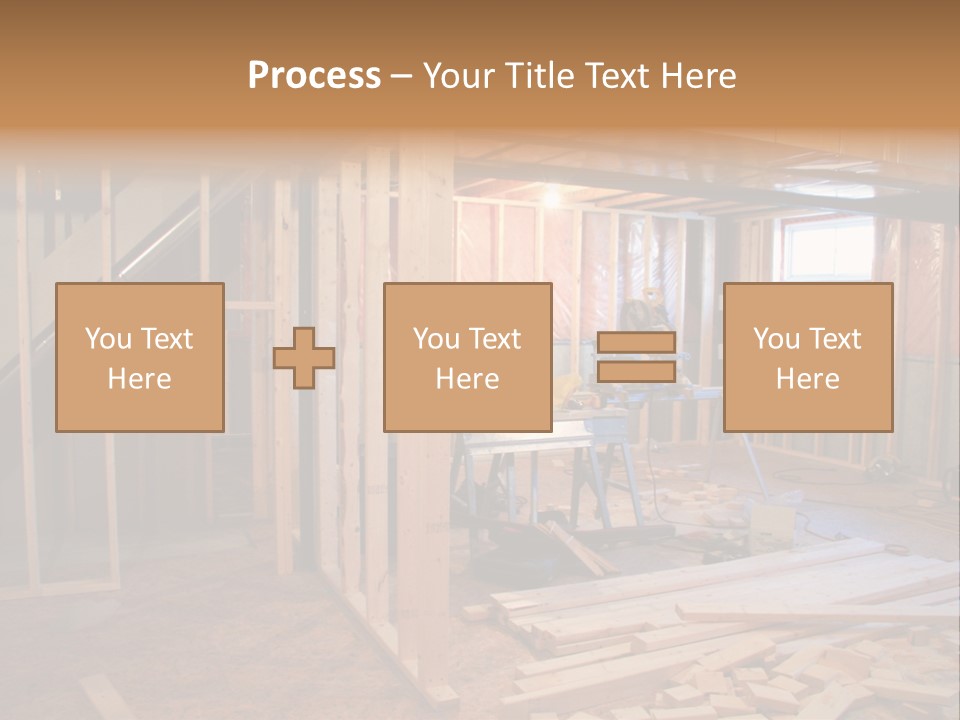 Basement Renovation PowerPoint Template