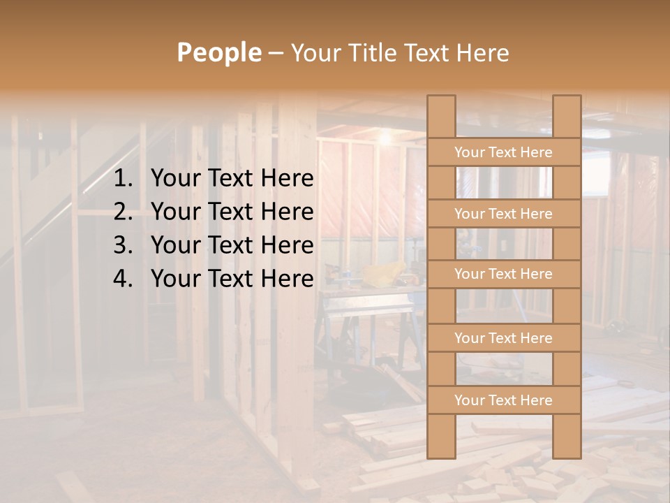 Basement Renovation PowerPoint Template