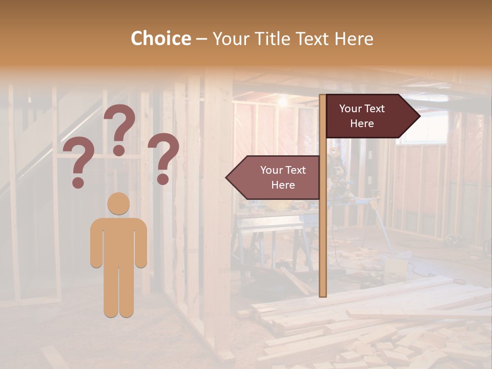Basement Renovation PowerPoint Template