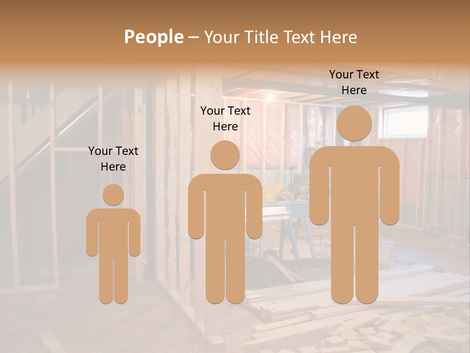 Basement Renovation PowerPoint Template
