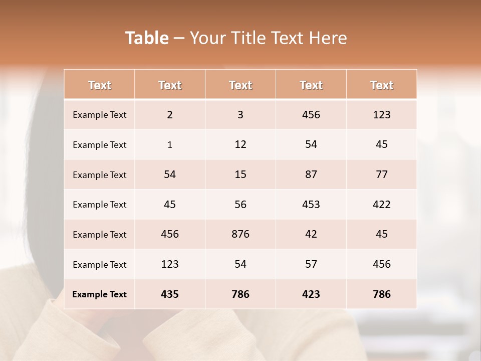 A Woman Holding Her Hands To Her Face PowerPoint Template