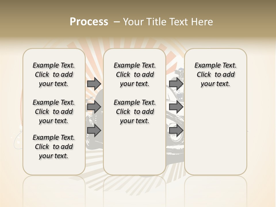 A Car With A Surfboard On The Back Of It PowerPoint Template