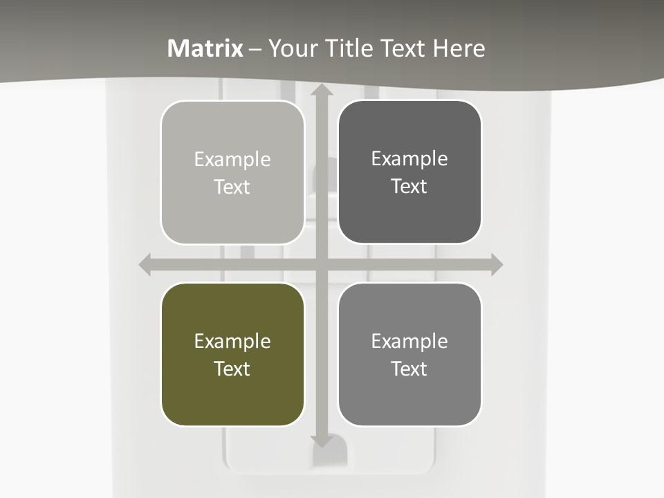 Gfi Outlet With Clipping Path Isolated On White Background PowerPoint Template