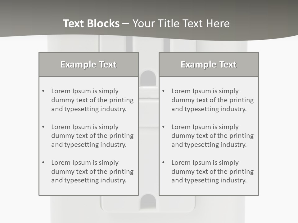 Gfi Outlet With Clipping Path Isolated On White Background PowerPoint Template